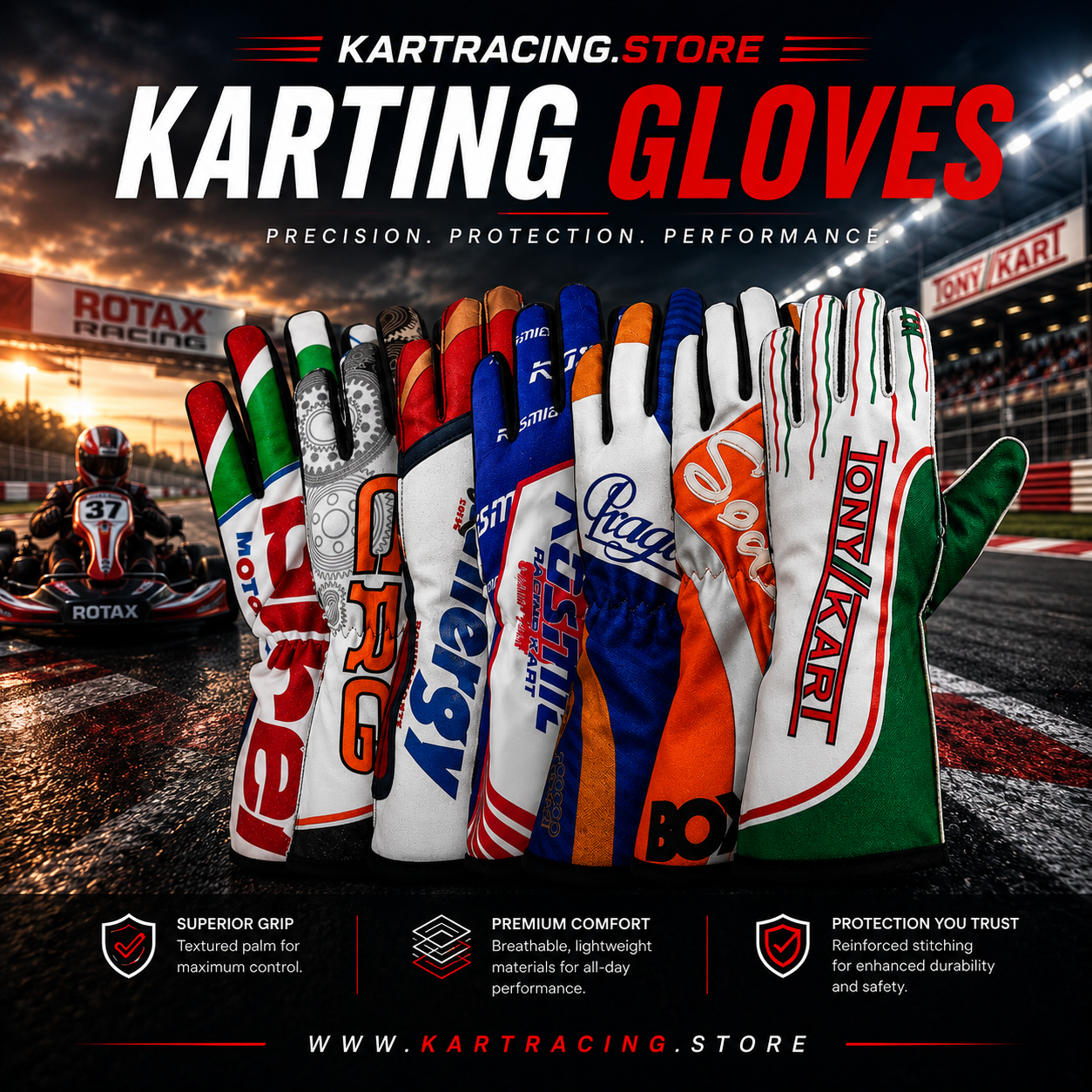 Karting Gloves