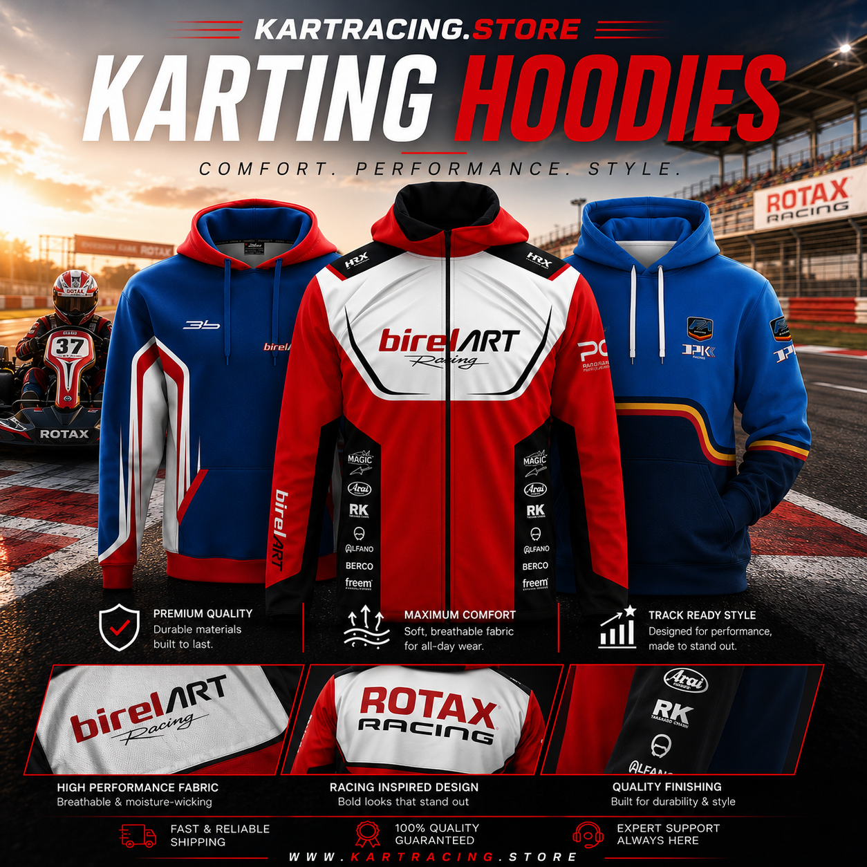 Karting Hoodies