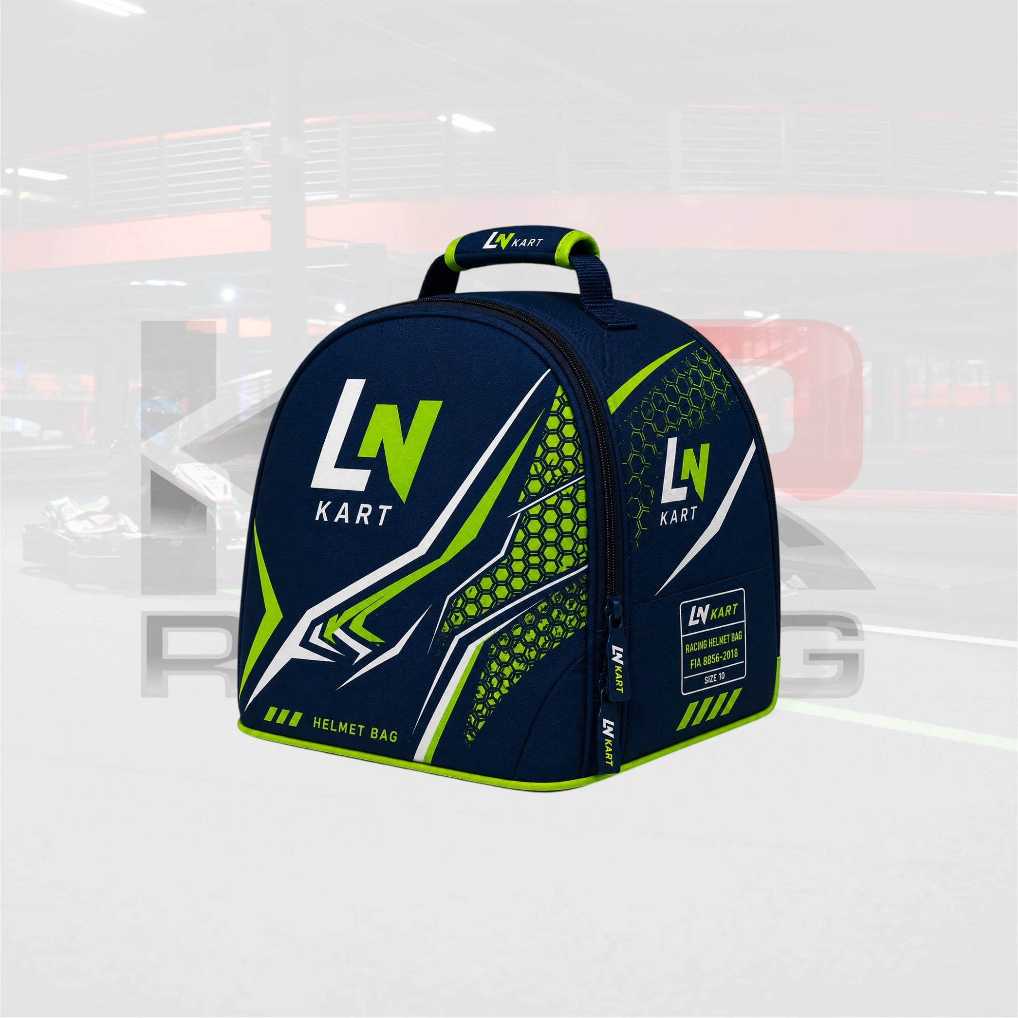 LN KART Neon Strike Helmet Bag