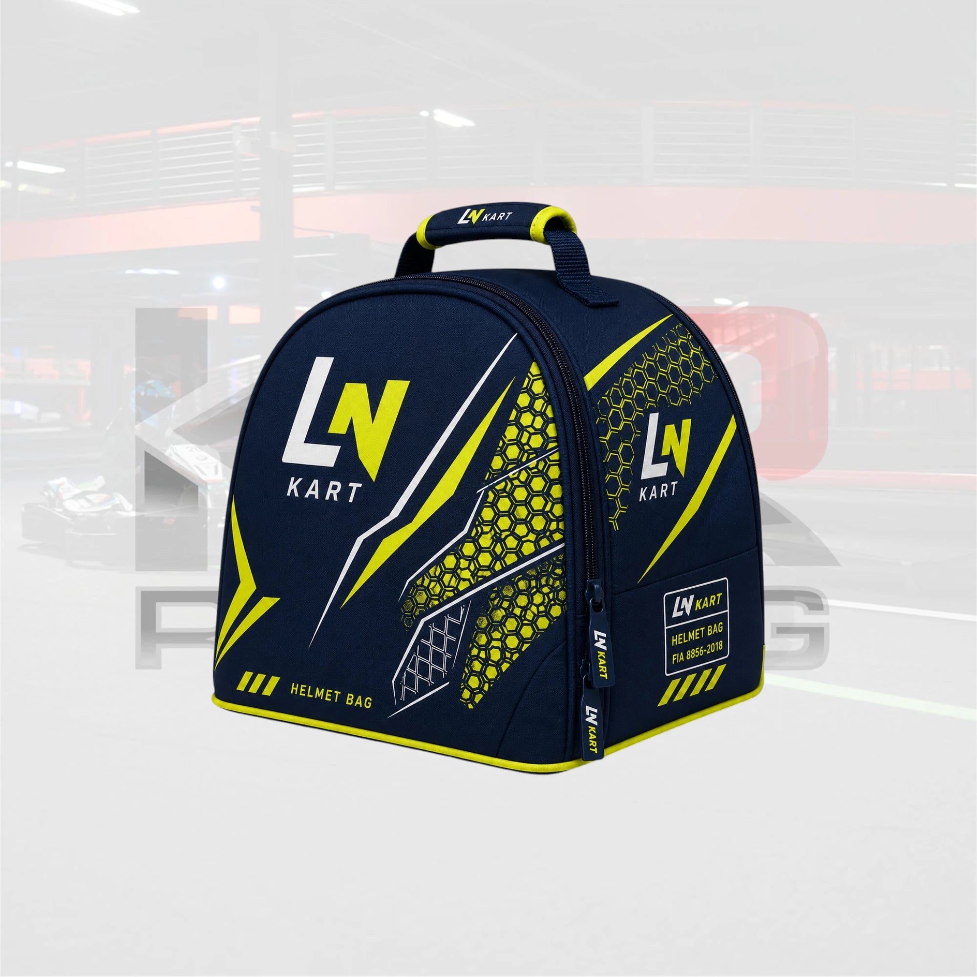LN KART Neon Apex Helmet Bag