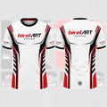 2026 BirelART Factory Team T-Shirt White & Black & Red