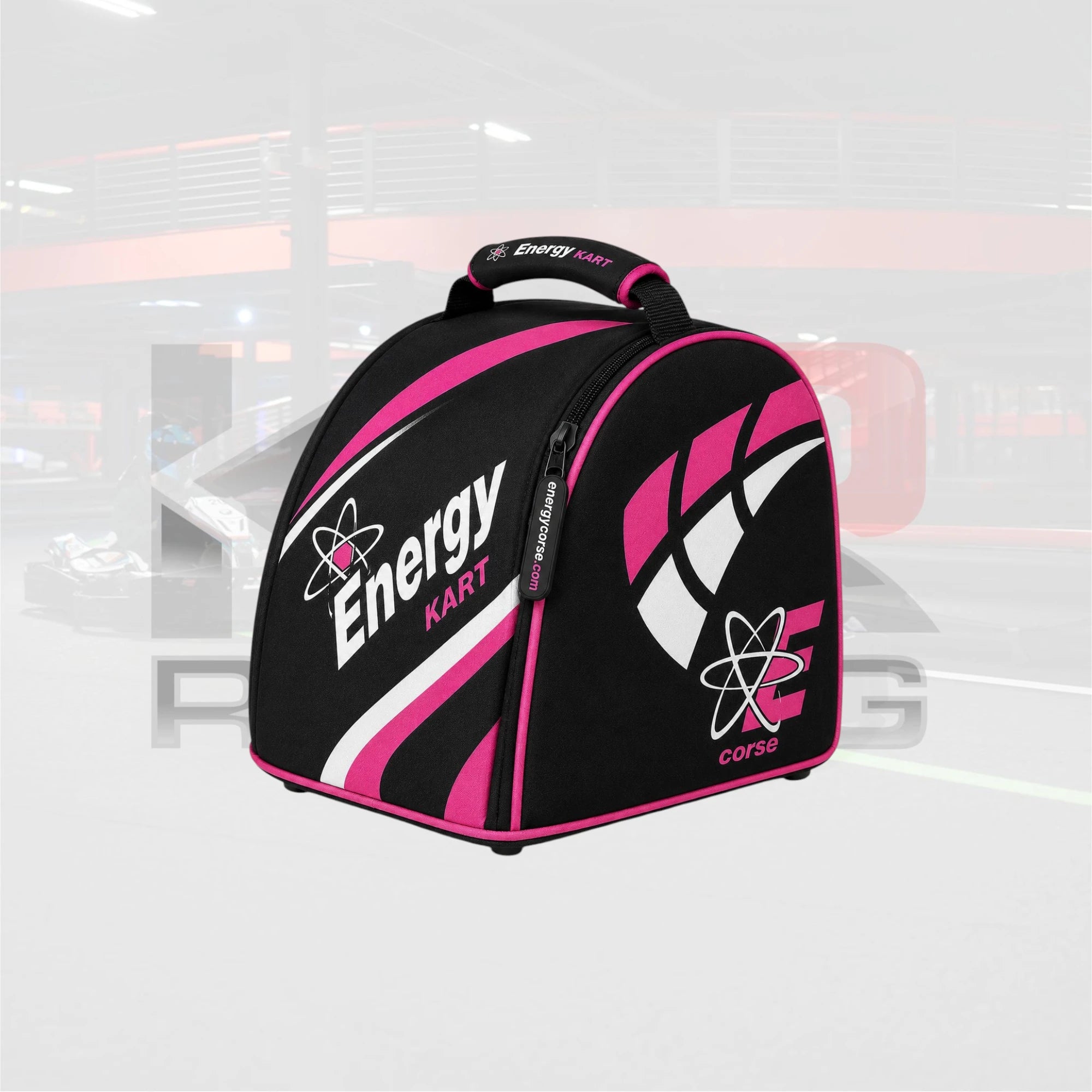 Energy Corse Pro Kart Helmet Bag – Pink Edition
