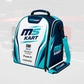 MS KART Cyan Blue Racing Helmet Bag