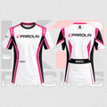 Parolin Performance Kart Racing T- Shirt Neon Pink