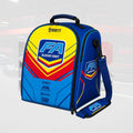 FA Alonso Kart Blue Yellow Racing Helmet Bag