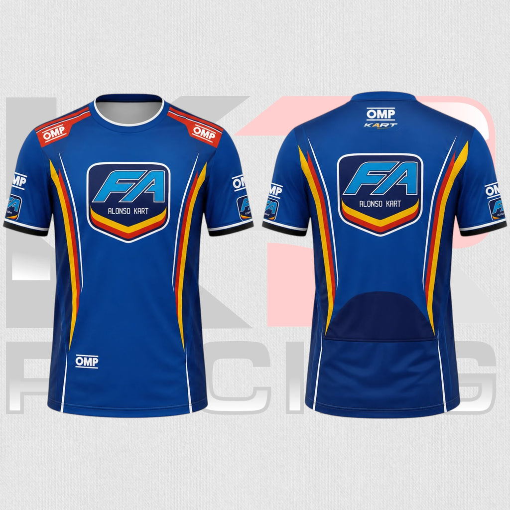 2026 FA Alonso Kart Premium Racing T-Shirt