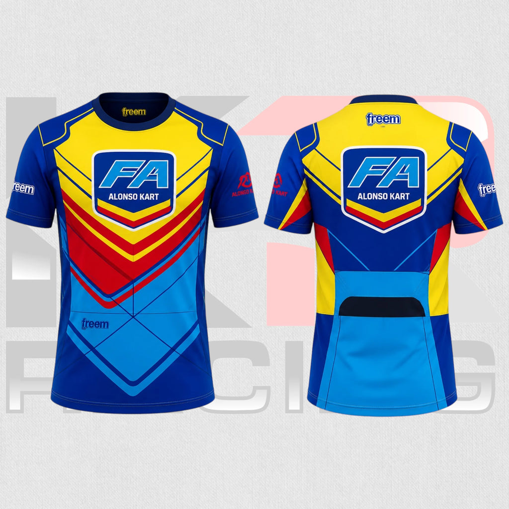 2025 FA Alonso Kart Premium Racing T-Shirt