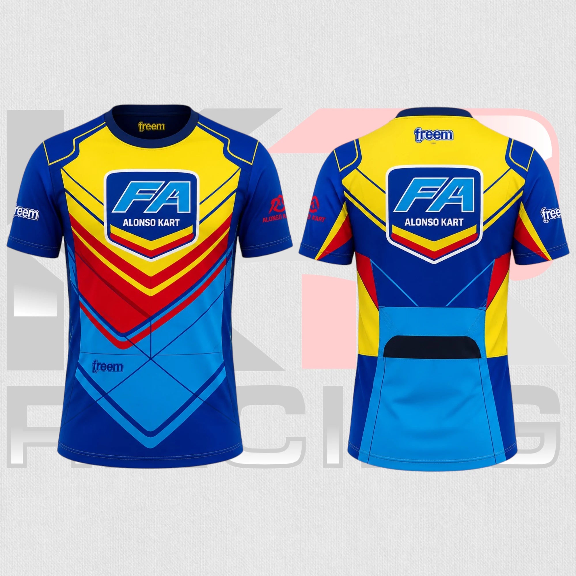2025 FA Alonso Kart Premium Racing T-Shirt