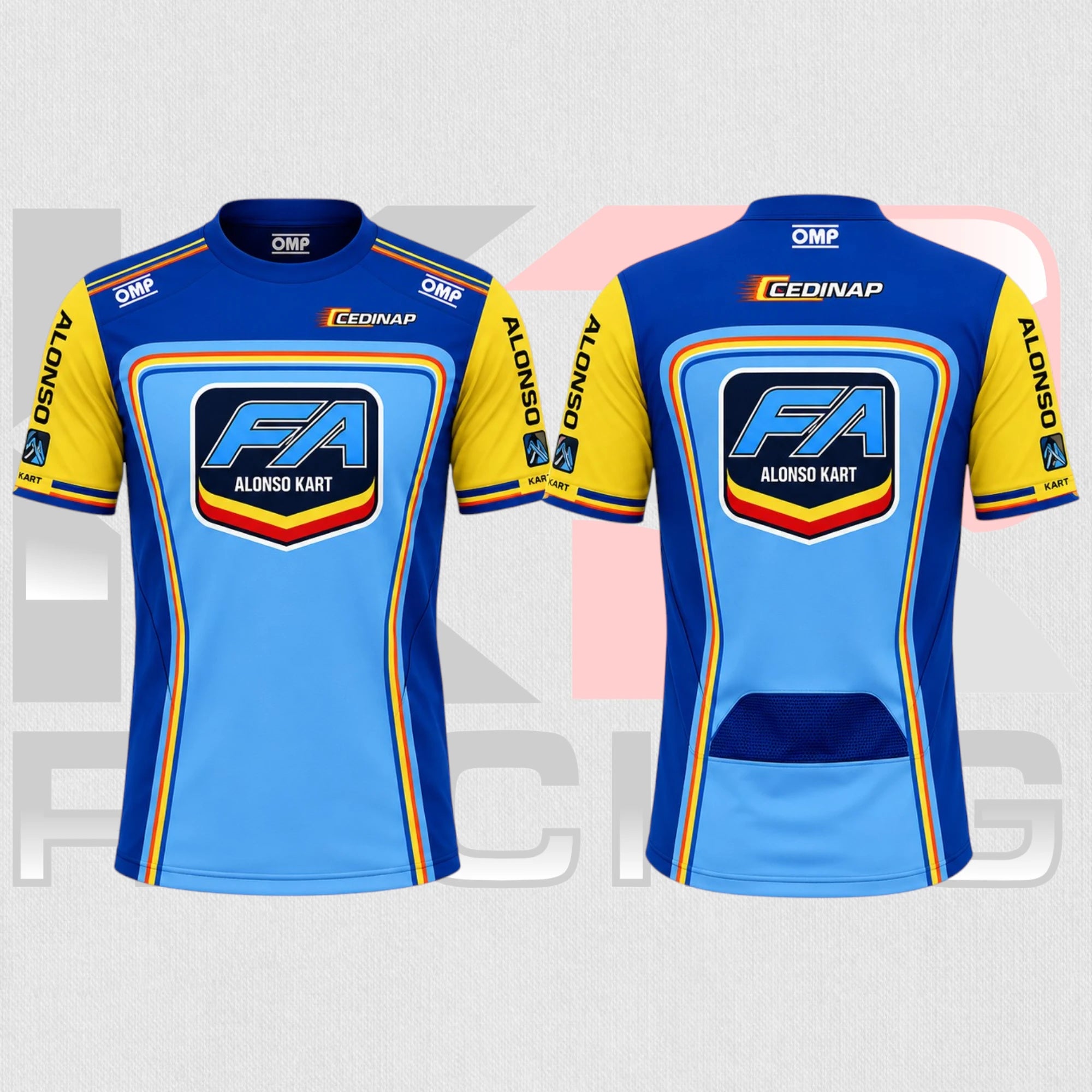OMP FA Alonso Kart Elite Performance T-Shirt