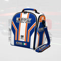 EXPRIT Blue White Orange Racing Helmet Bag