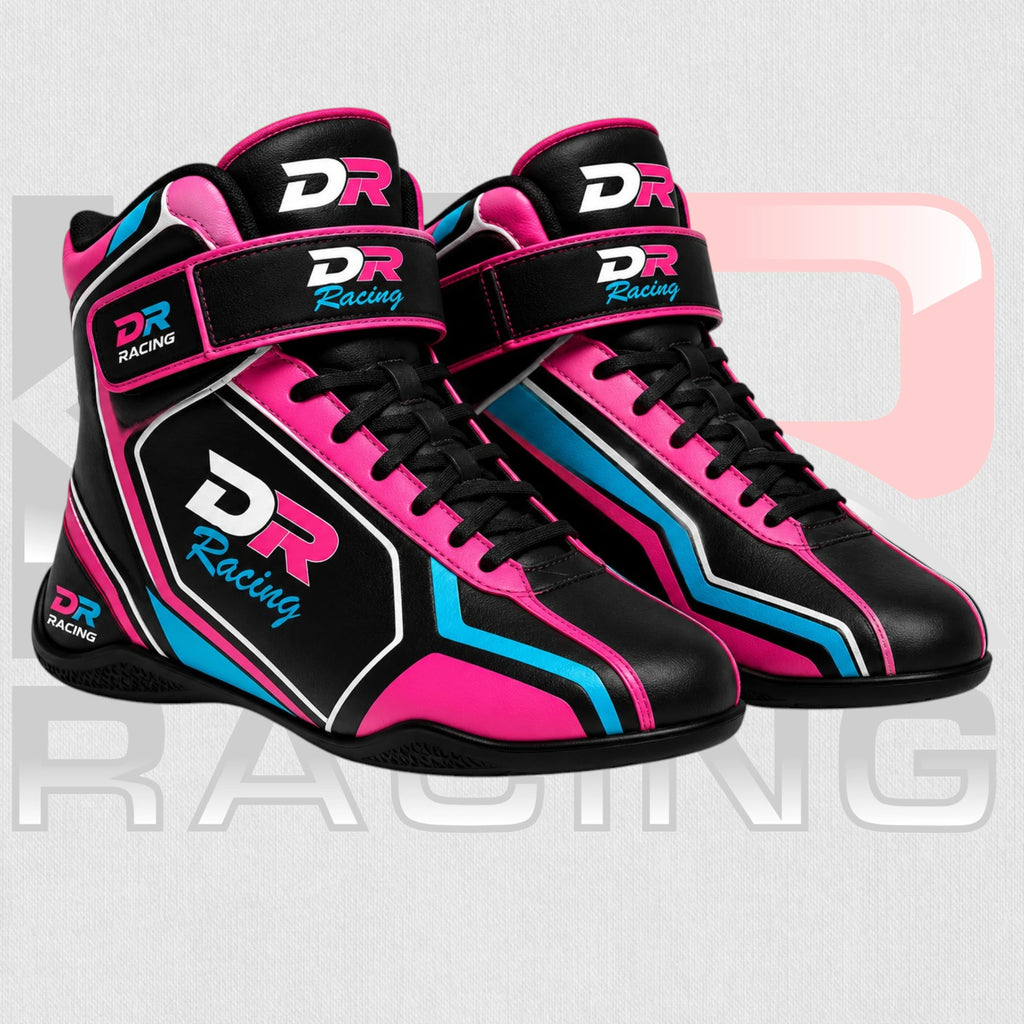 DR Kart Racing Pink Storm Pro Kart Boots
