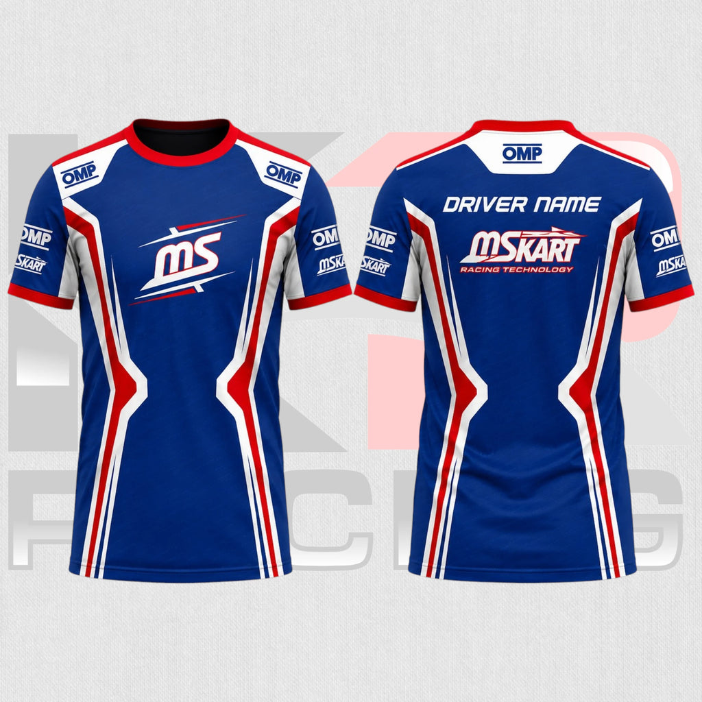 2026 MS Kart OMP Racing Performance T-Shirt