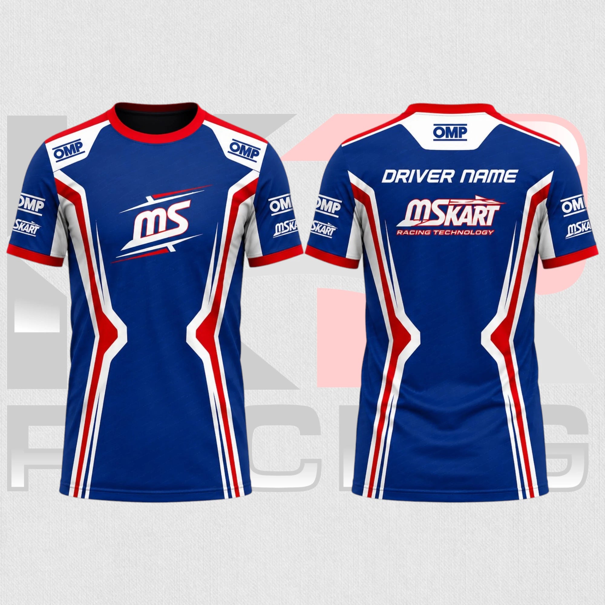 2026 MS Kart OMP Racing Performance T-Shirt