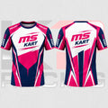 2026 New MS Kart Pink & Navy Kart Racing T-Shirt