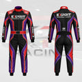 OMP Exprit Phantom Red Purple Kart Racing Suit
