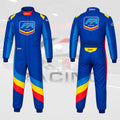 FA Alonso Blue Edition Kart Racing Suit