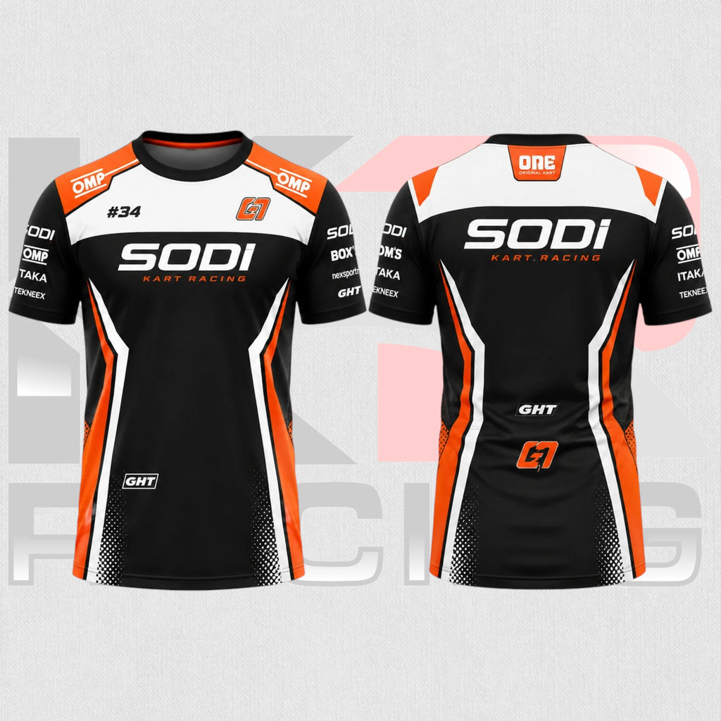 Sodi Kart Racing Crew Neck T-Shirt