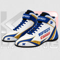 2026 Top-Kart Blue & Gold Kart Racing Shoes