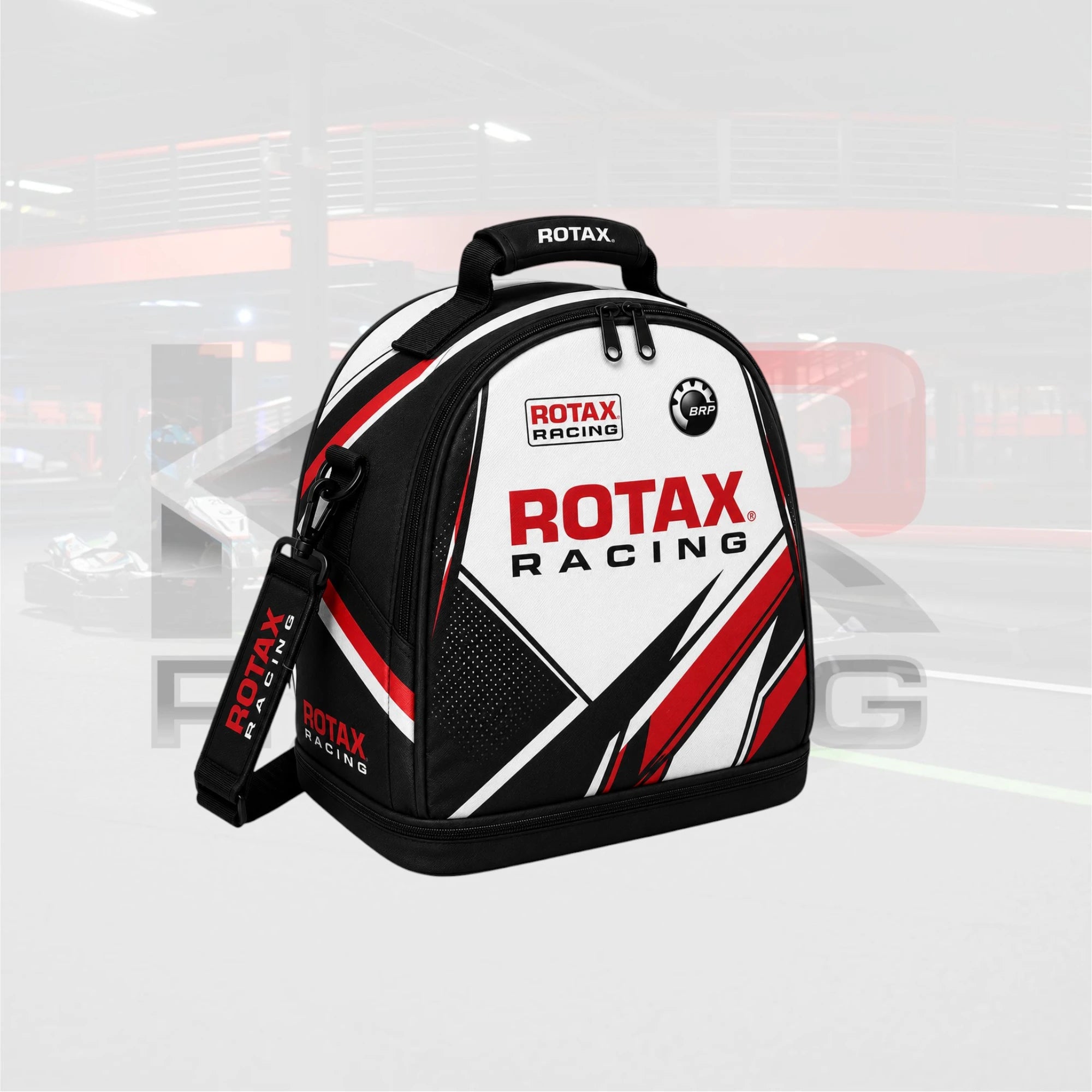 ROTAX Racing Performance Helmet Bag – Black Red Edition