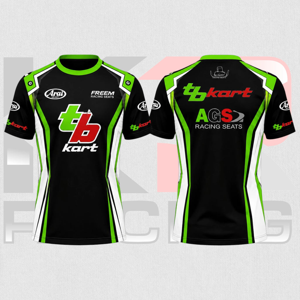 New TB Kart AGS Kart Racing T-Shirt