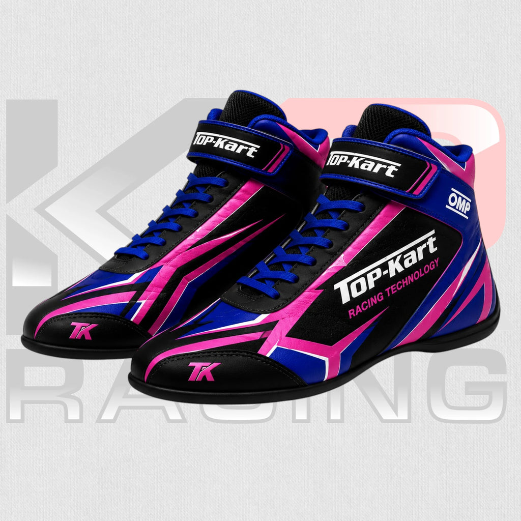Top-Kart Pink & Blue Kart Racing Shoes