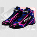 Top-Kart Pink & Blue Kart Racing Shoes