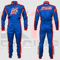 MIR MS Kart Classic Racing Suit Blue