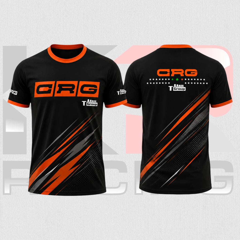 CRG Black Orange Racing Team T-Shirt
