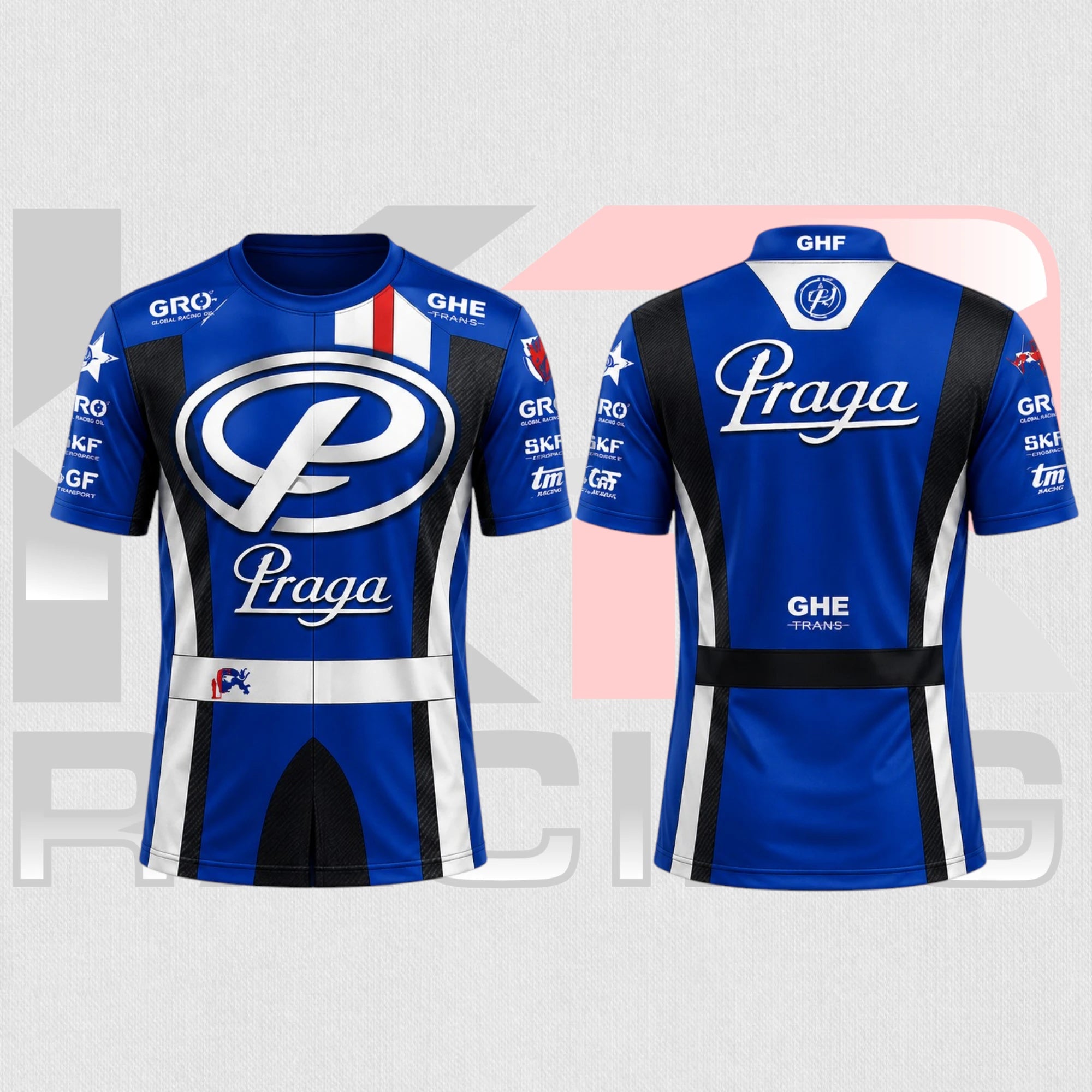 Praga Pro Kart Racing Tee