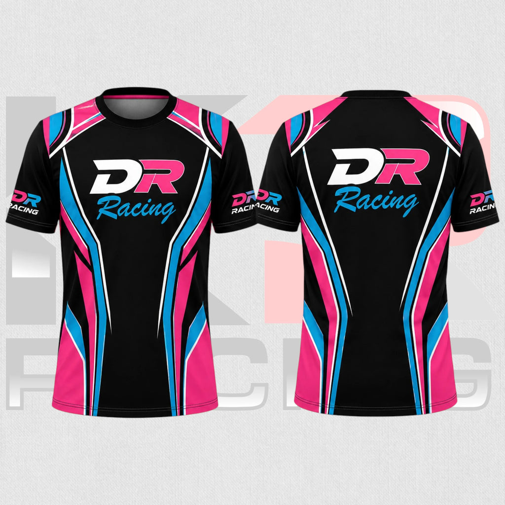 DR Kart Sublimation Printed Kart Racing Jersey
