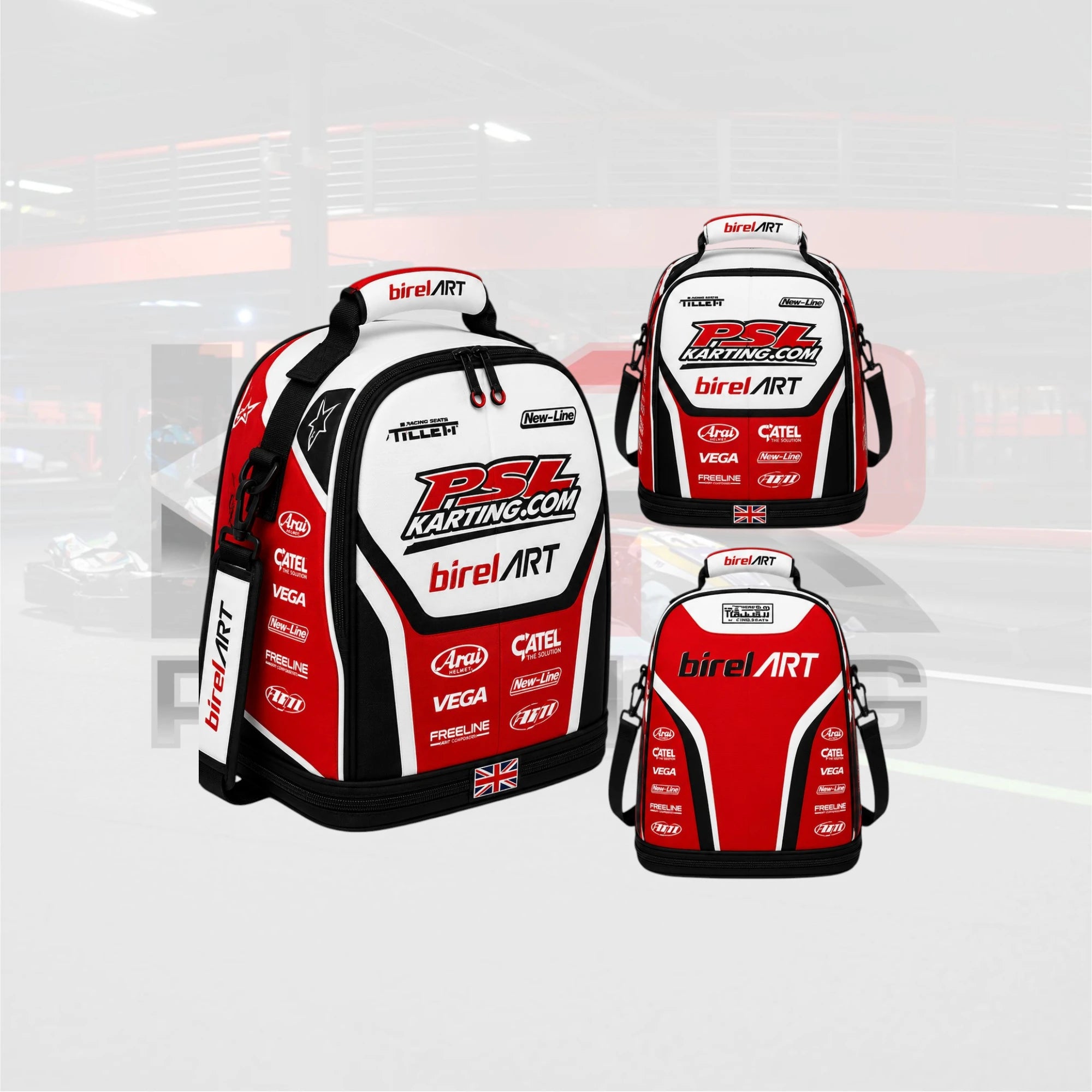 BirelART PSL Karting Helmet Bag – Racing Red Edition