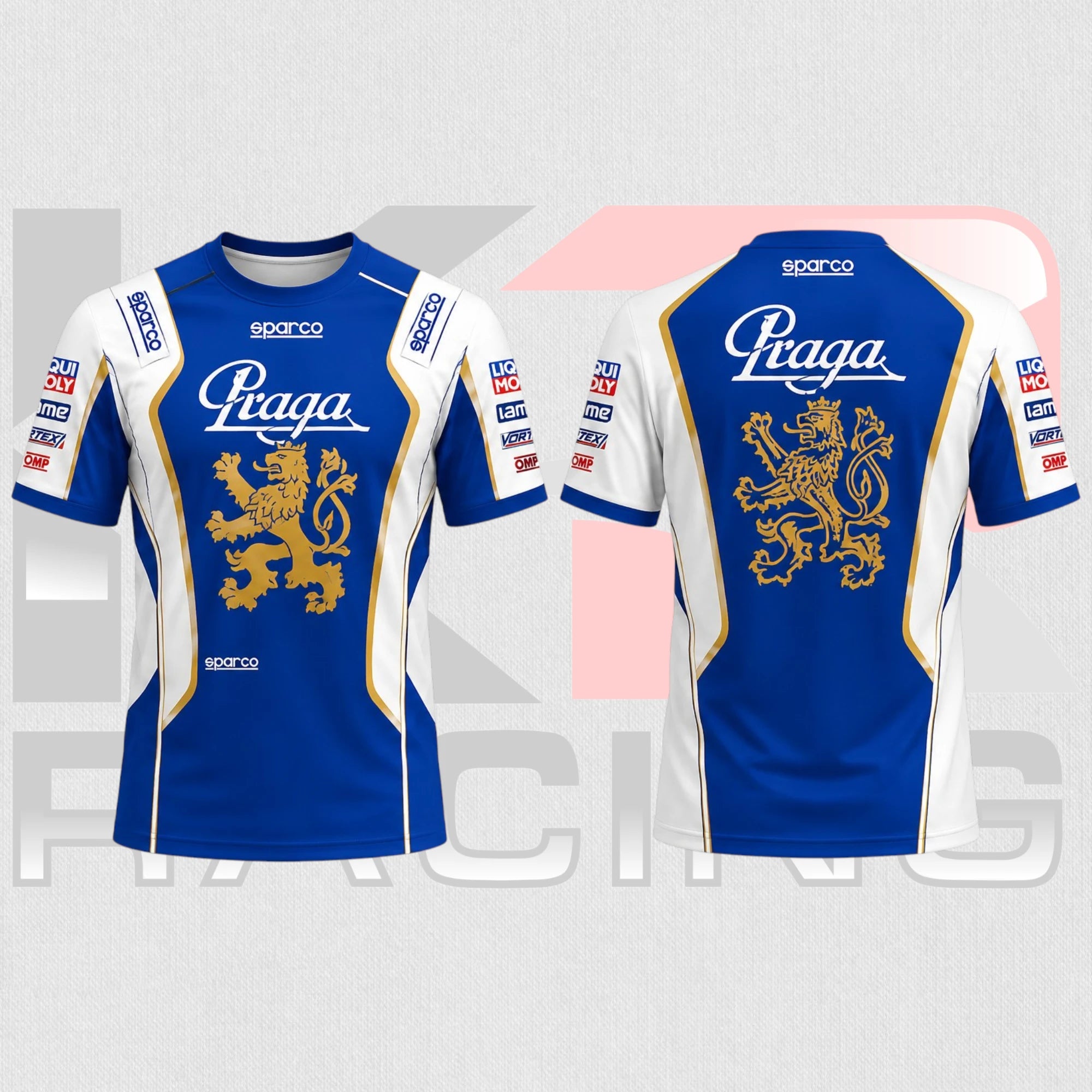 Vintage Praga Sparco Racewear Tee