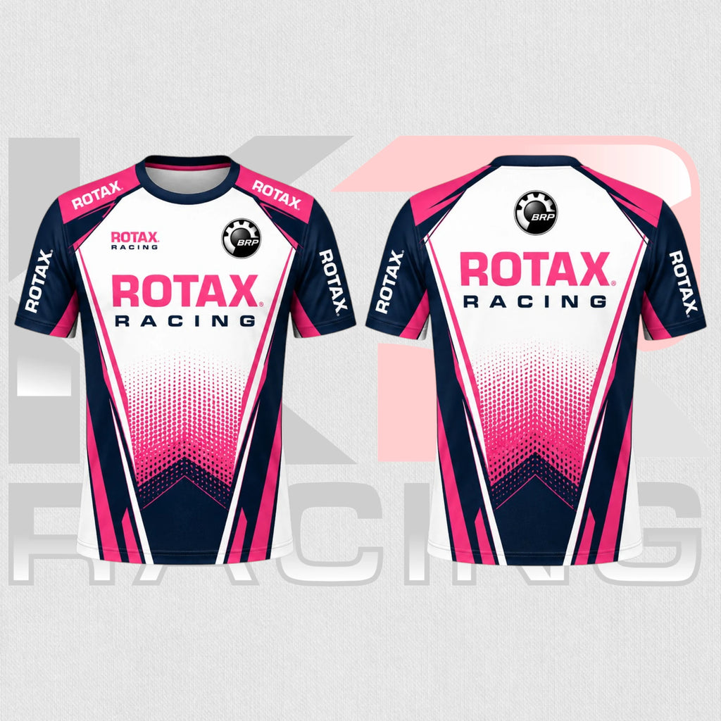 ROTAX Motorsport Team T-Shirt Pink & White