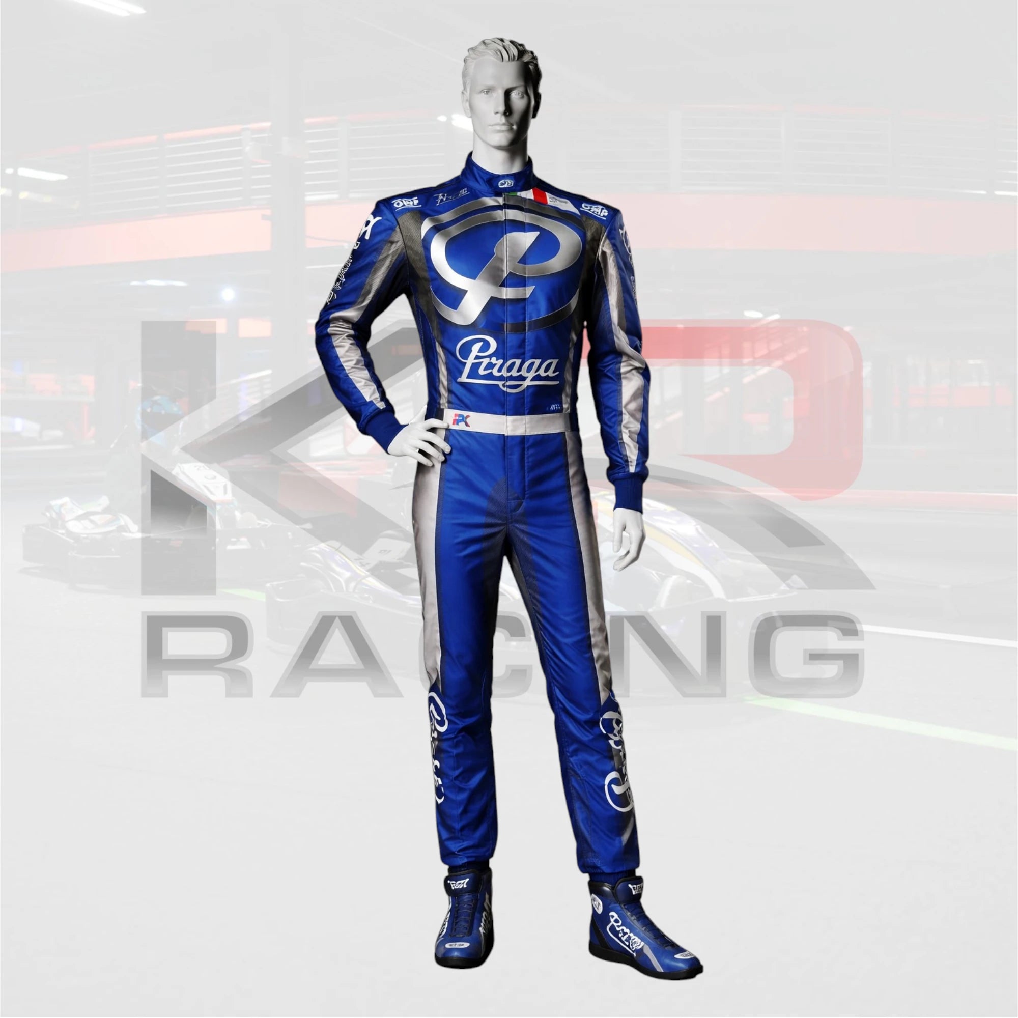 2025 OMP Praga Go Kart Racing suit