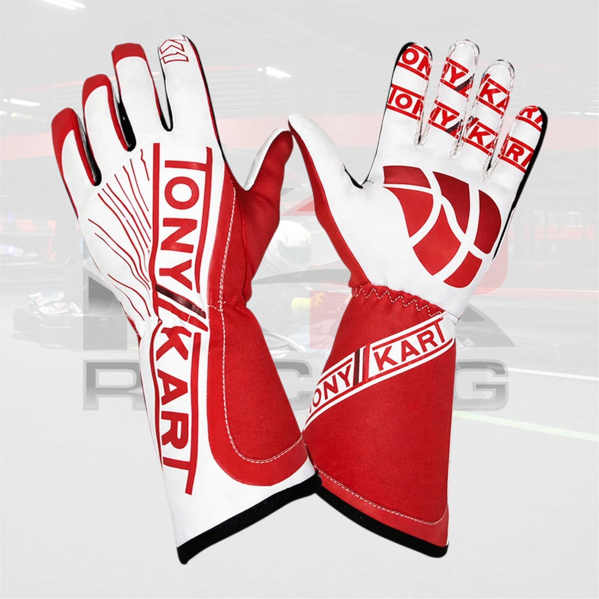 k1 Tony Kart Racing Gloves Red