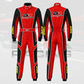 2023 DR kart racing suit (red / black