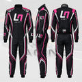 2024 OMP LN Kart Racing suit Black & Pink