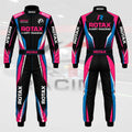 ROTAX Neon Apex Racing Suit 2026 – Black / Pink / Blue Edition