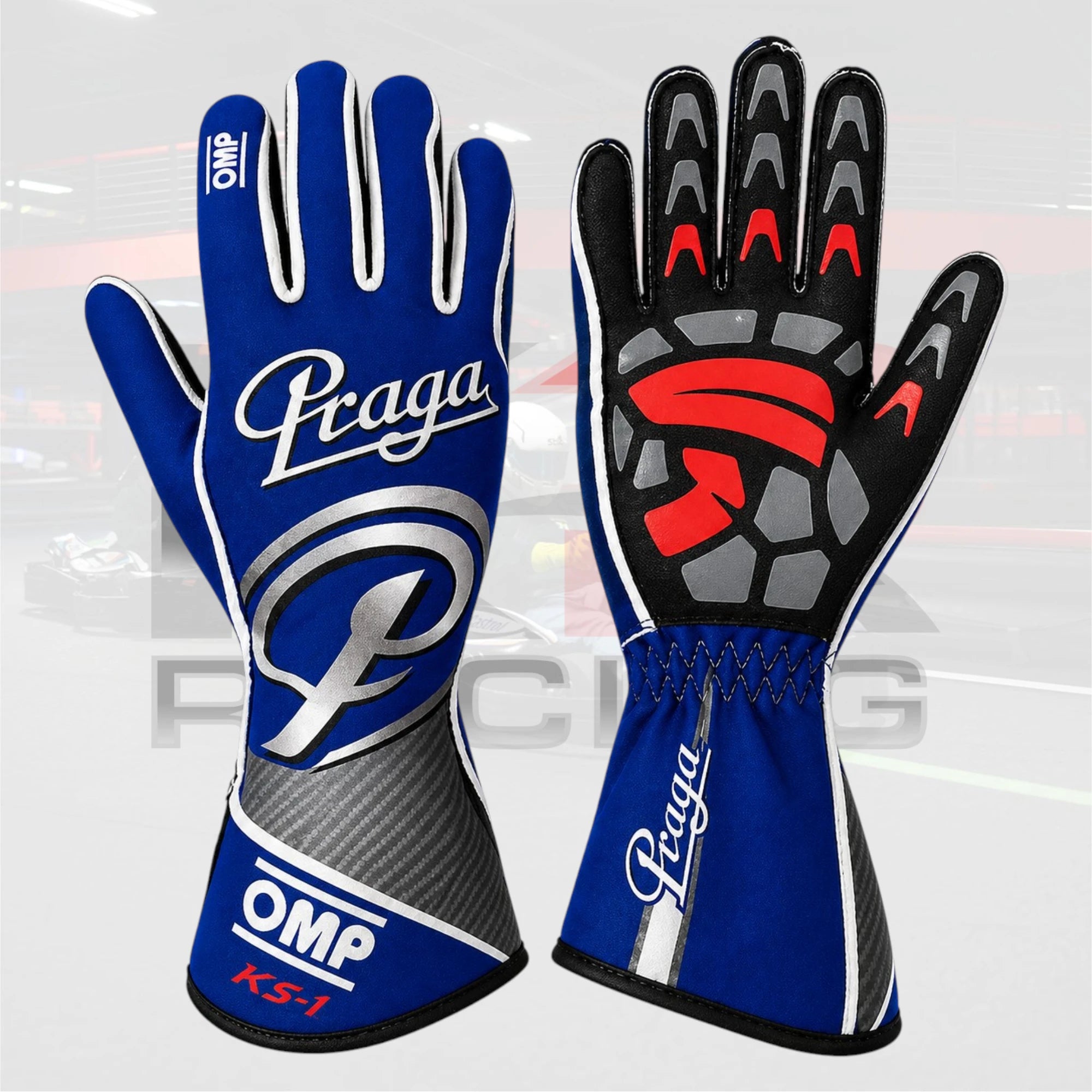 OMP Ks Art Praga Kart Racing Gloves