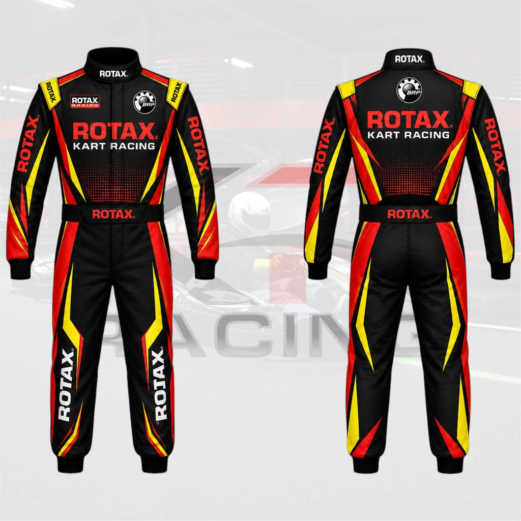ROTAX Ignite Racing Suit 2026 – Black Red Yellow Edition