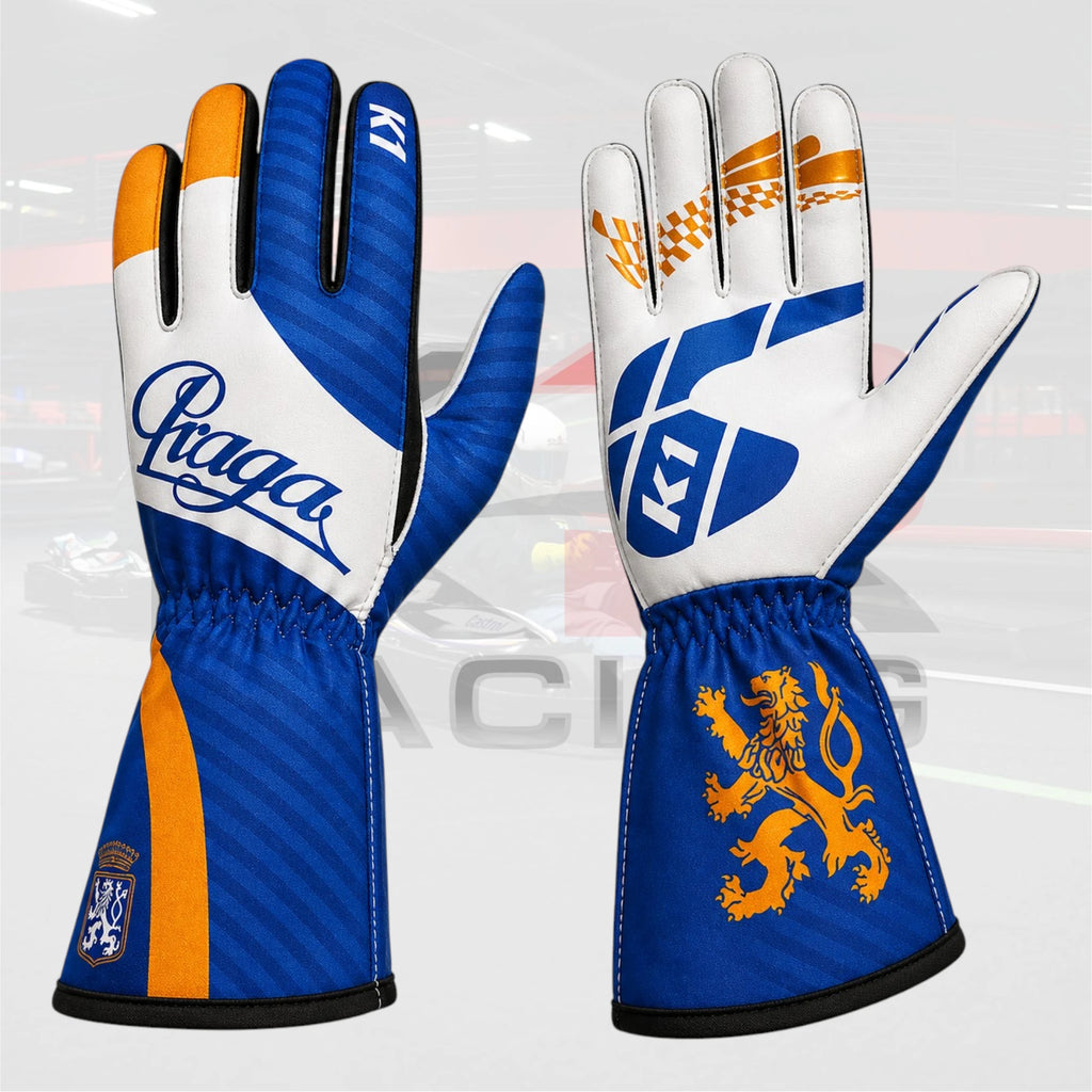 K1 Praga Kart Racing Gloves