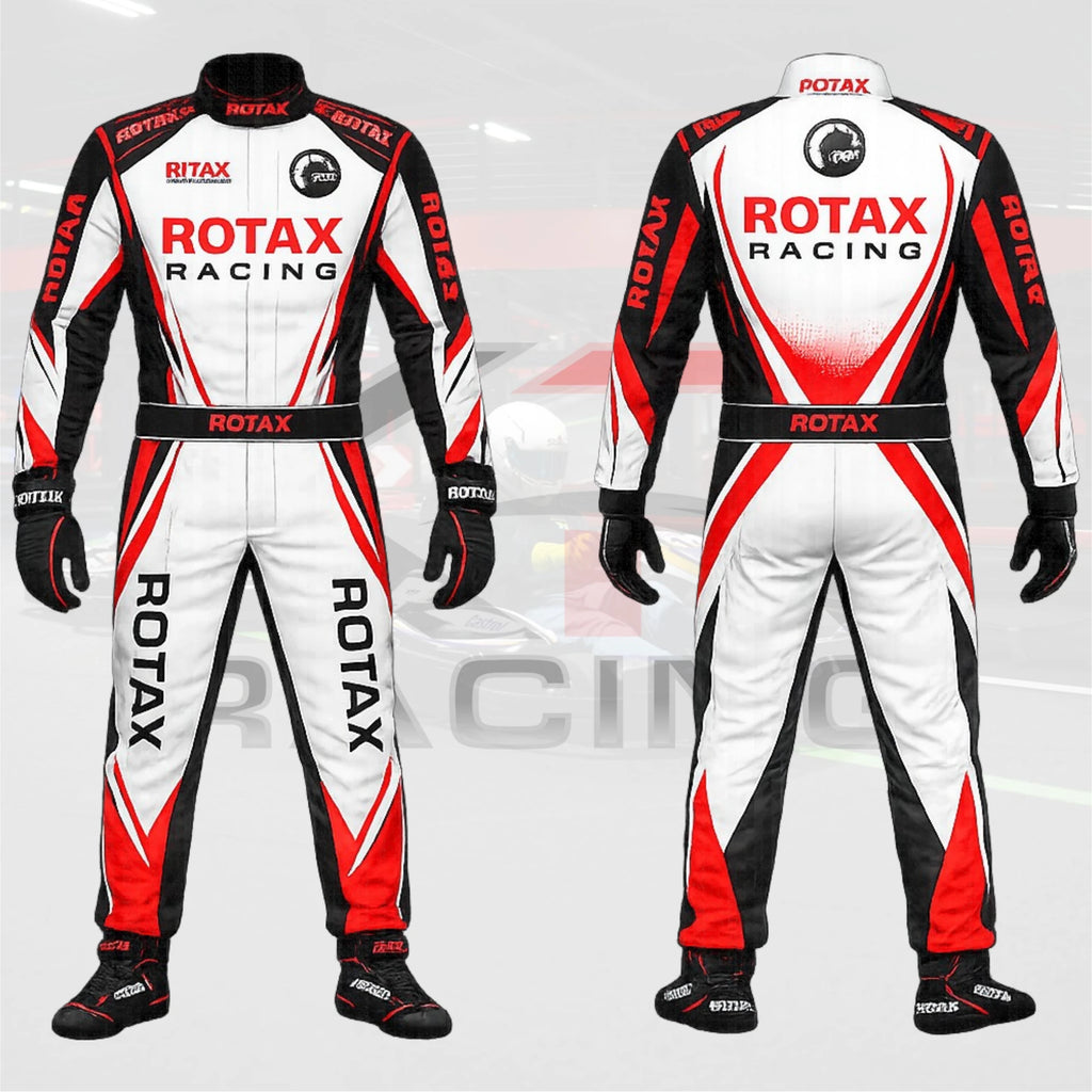 ROTAX Pro Kart Racing Suit 2026 – Red White Black