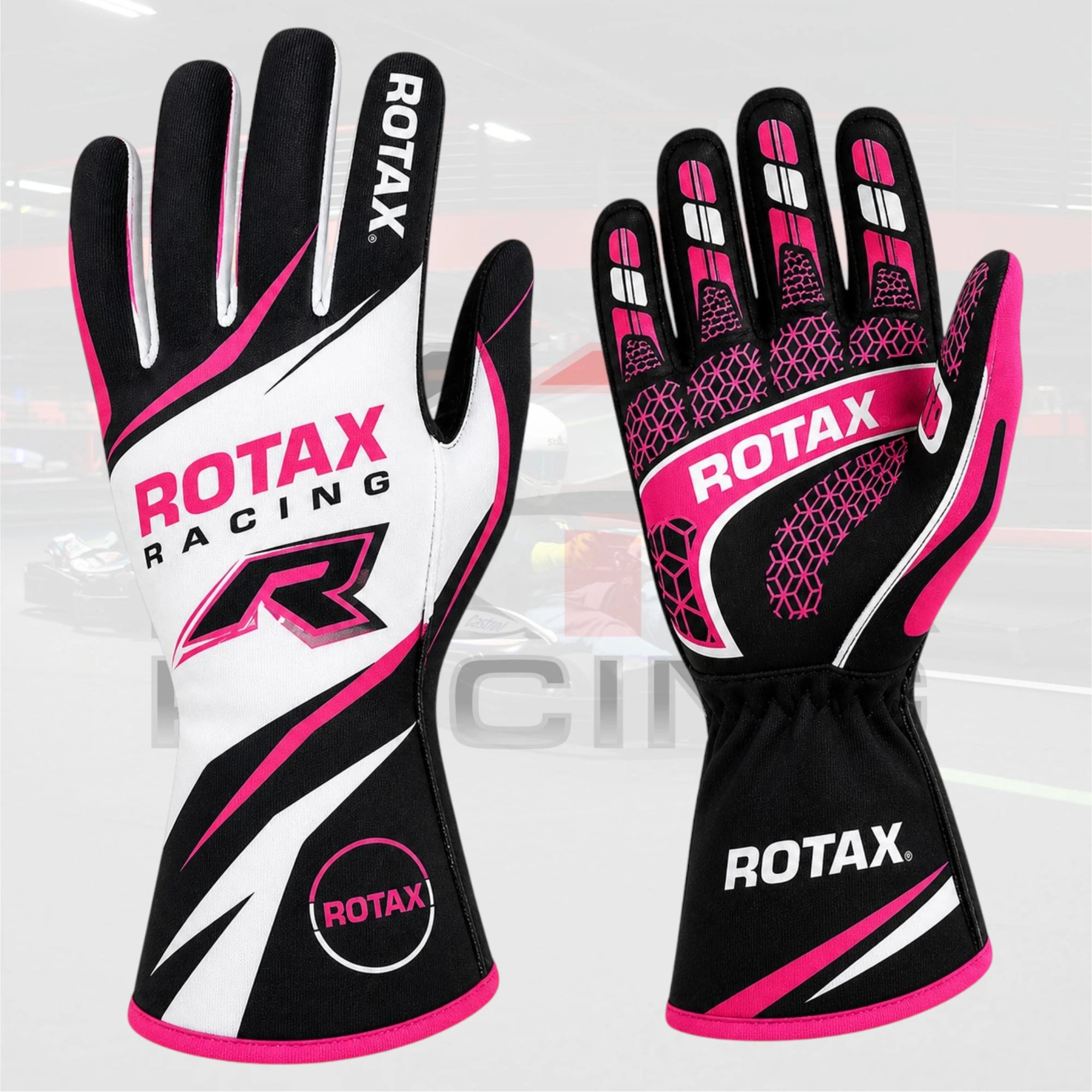 ROTAX Performance Kart Gloves 2026 – Pink Edition