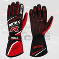 ROTAX red / black kart racing gloves (2026)