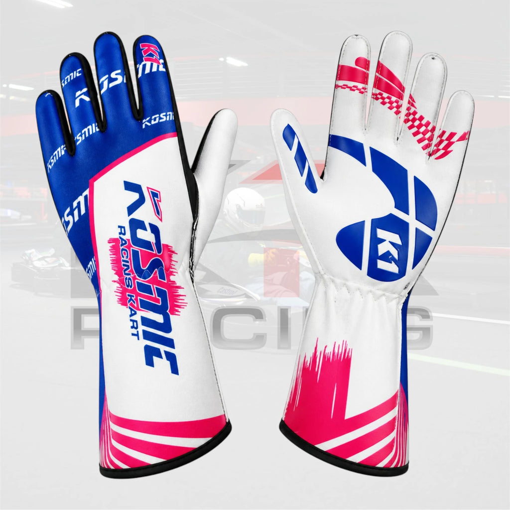 New K1 Kosmic Kart Racing Gloves