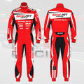2023 Birel ART Go Kart Race Suit Red White