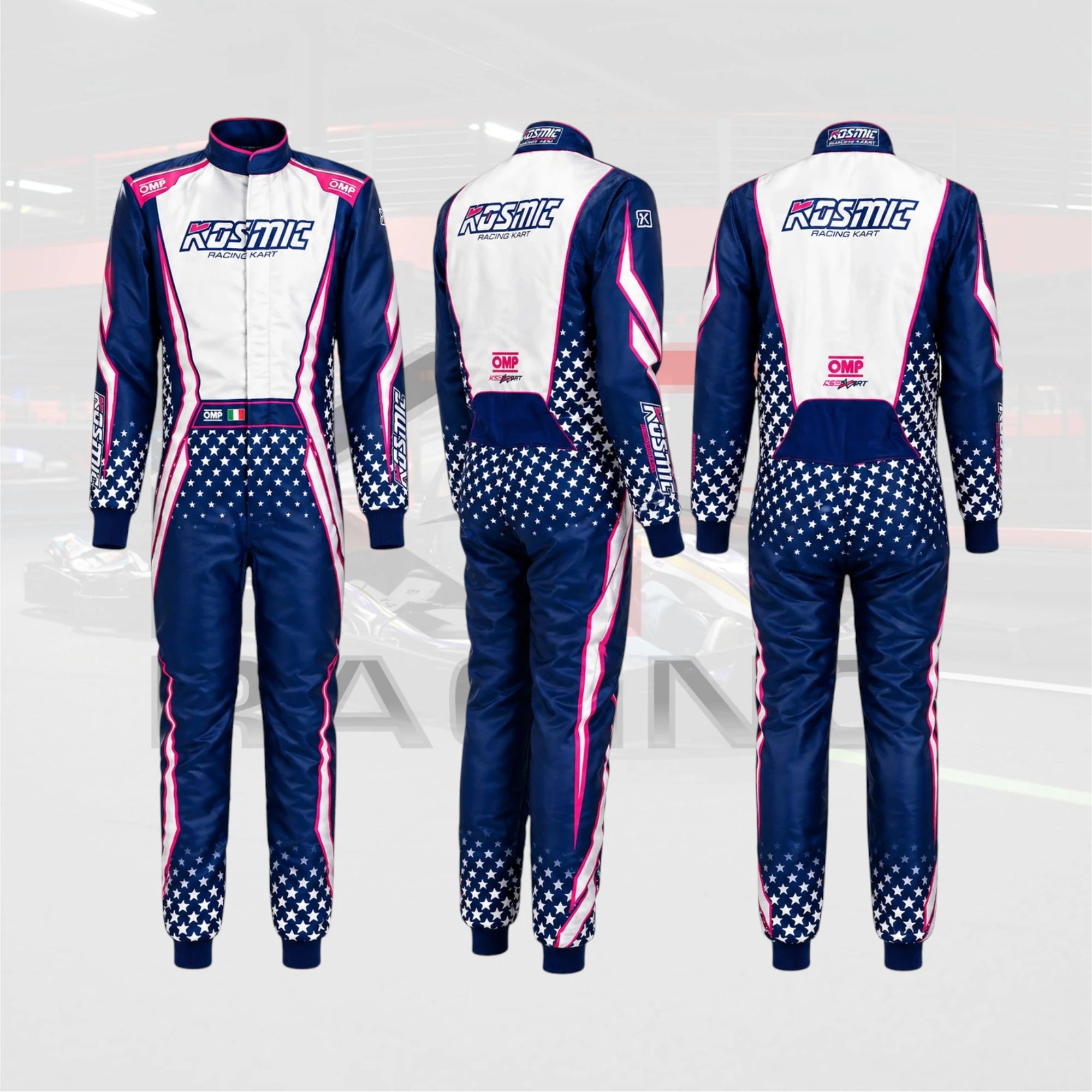 2026 OMP Kosmic Go Kart Racing Suit