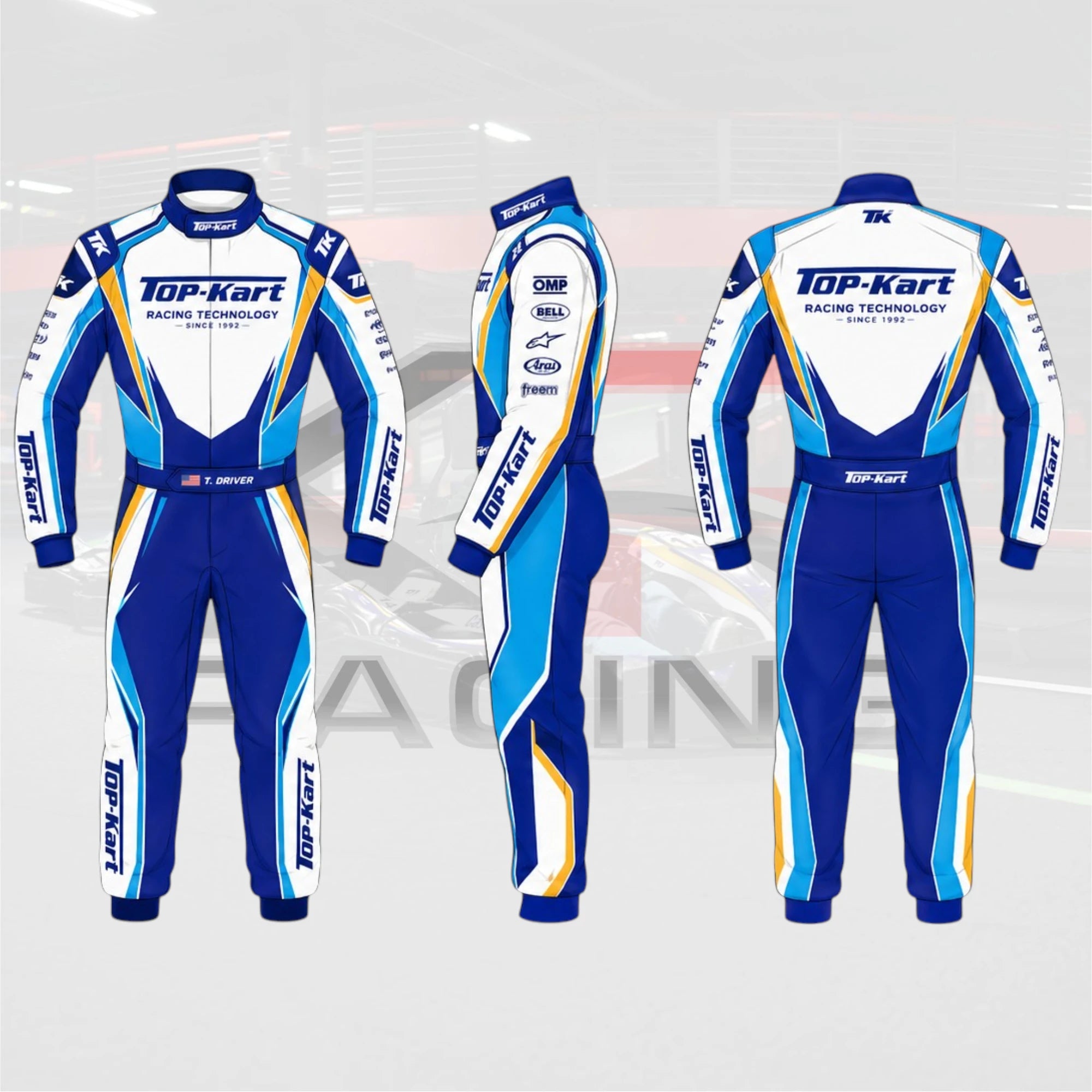 Top Kart TK Pro V23 – Precision Racing Suit