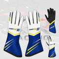 2026 Compkart Kart Racing Gloves Blue & White