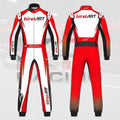2023 Birel Art Alpinstar Kart Racing Suit Red / White